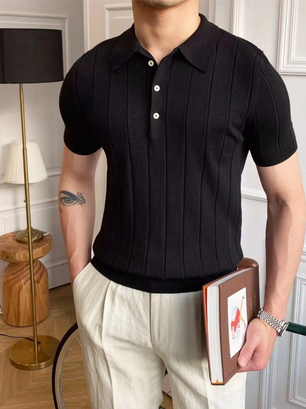 Men's Slim Fit cotton Polo Shirt (multi varied)