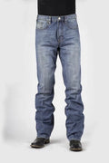 light wash blue cotton jeans