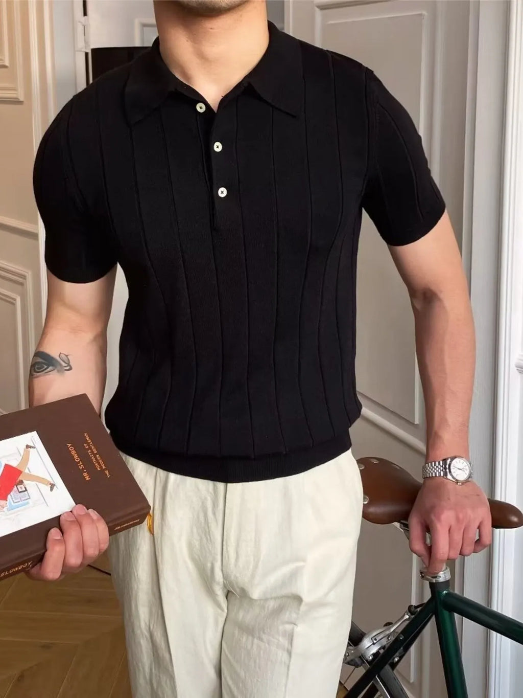 Men's Slim Fit cotton Polo Shirt (multi varied)