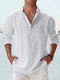 Long Sleeve cotton button up (multi varied)