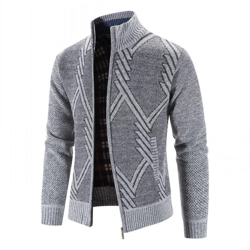 Autumn Winter Slim Fit Fleece Jacket (multi varied)