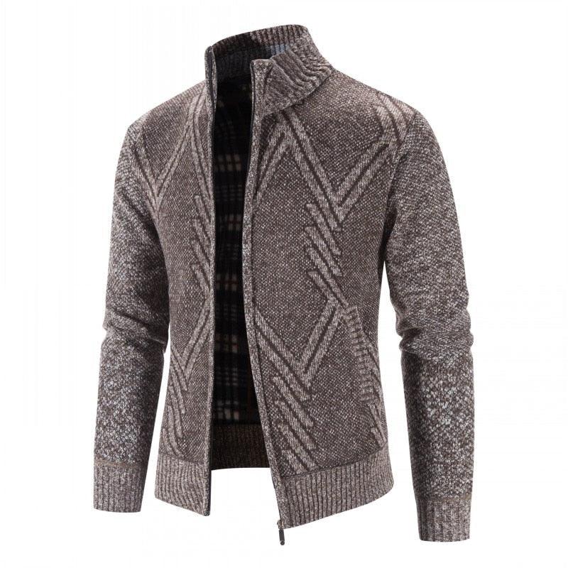 Autumn Winter Slim Fit Fleece Jacket (multi varied)