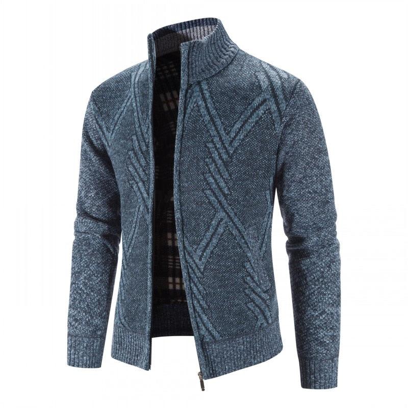 Autumn Winter Slim Fit Fleece Jacket (multi varied)
