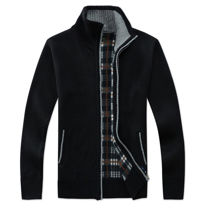 Autumn Winter Slim Fit Fleece Jacket (multi varied)
