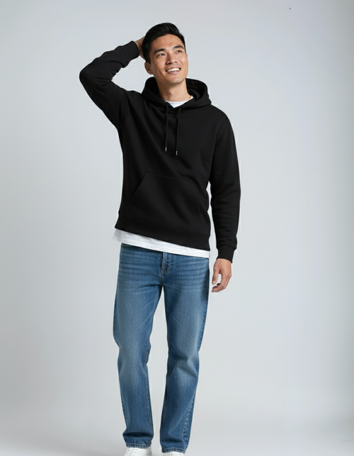 cotton/polyester hoodie (multi varied)