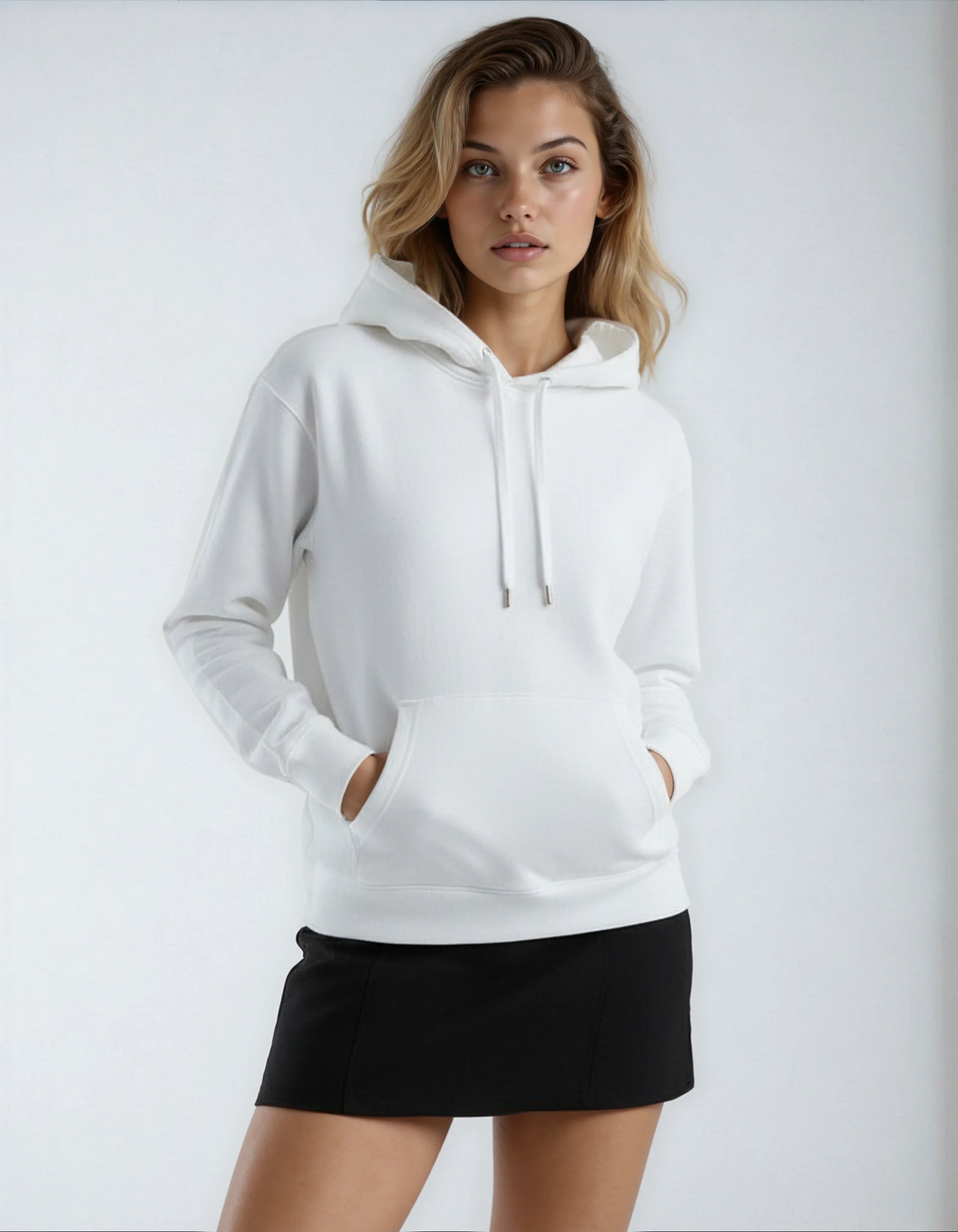 cotton/polyester hoodie (multi varied)