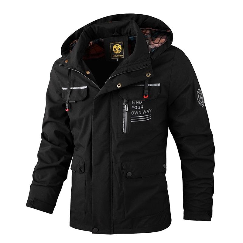 Fashion Windbreaker Hooded Waterproof jacket (multi varied)