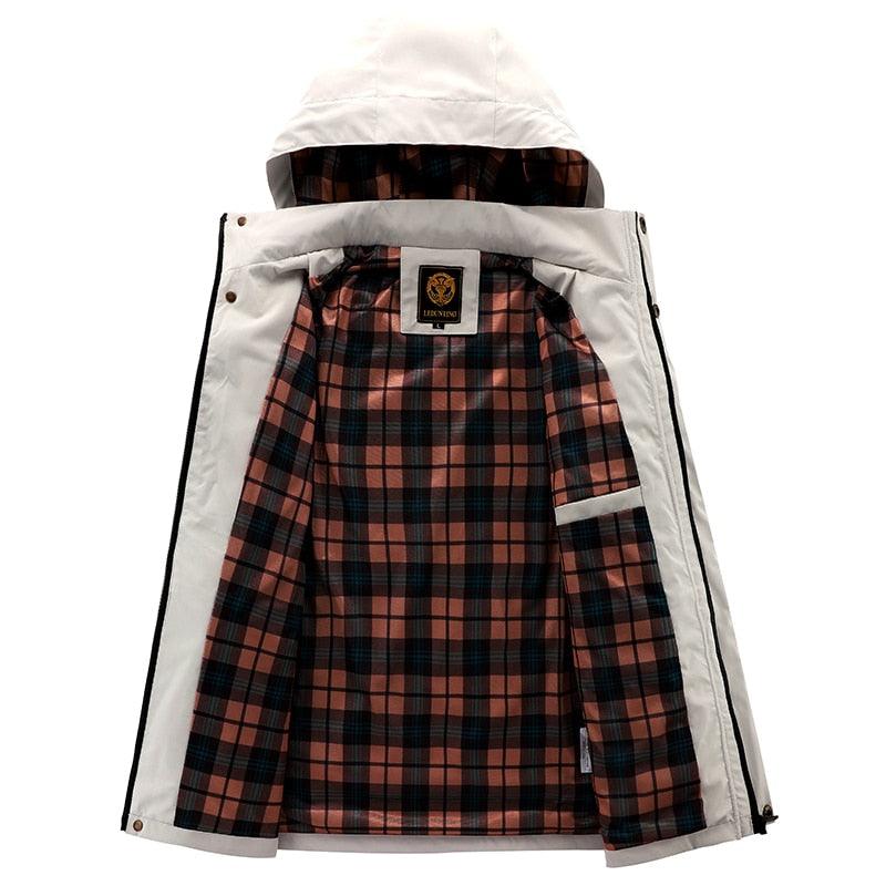 Fashion Windbreaker Hooded Waterproof jacket (multi varied)