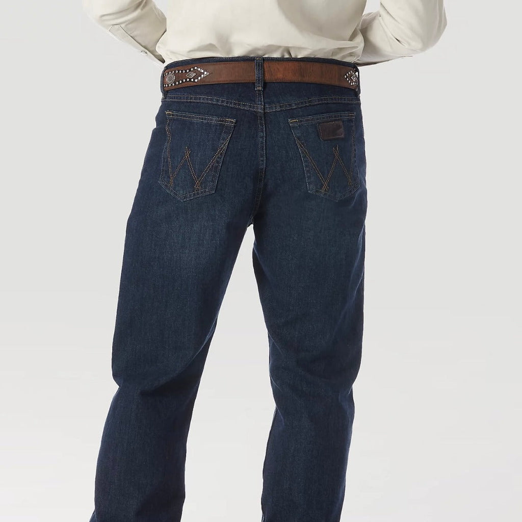 navy cotton jeans