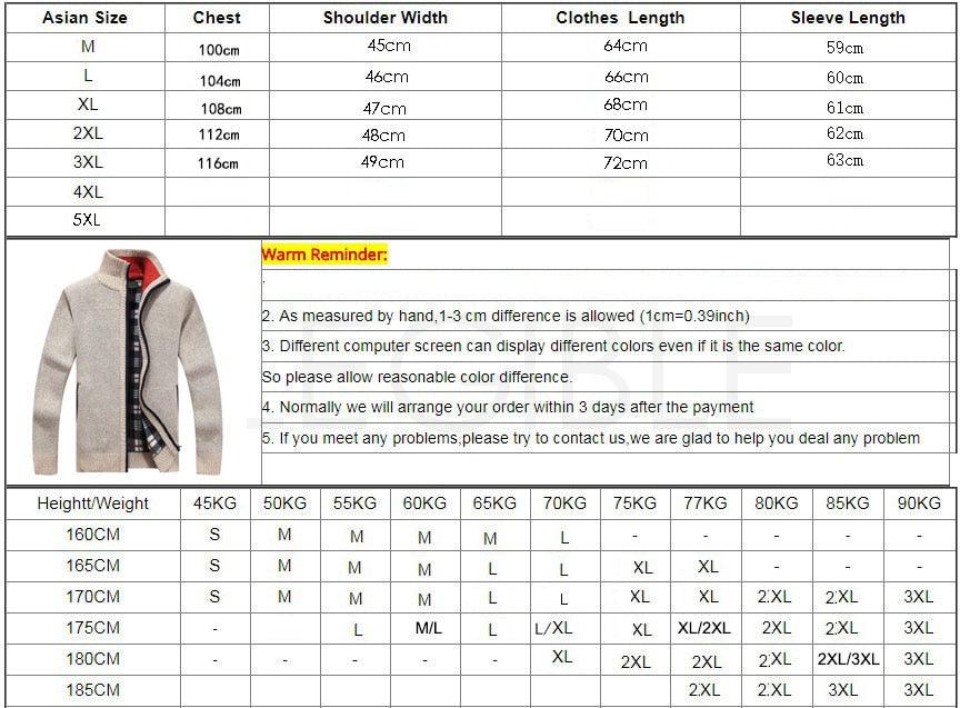 Autumn Winter Slim Fit Fleece Jacket (multi varied)