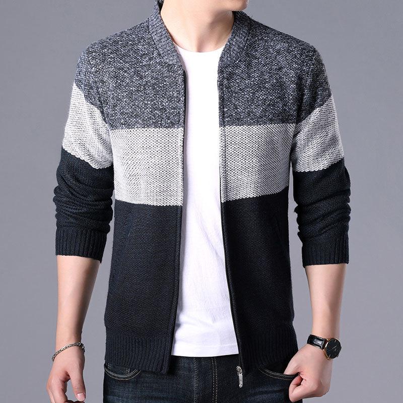 Autumn Winter Slim Fit Fleece Jacket (multi varied)