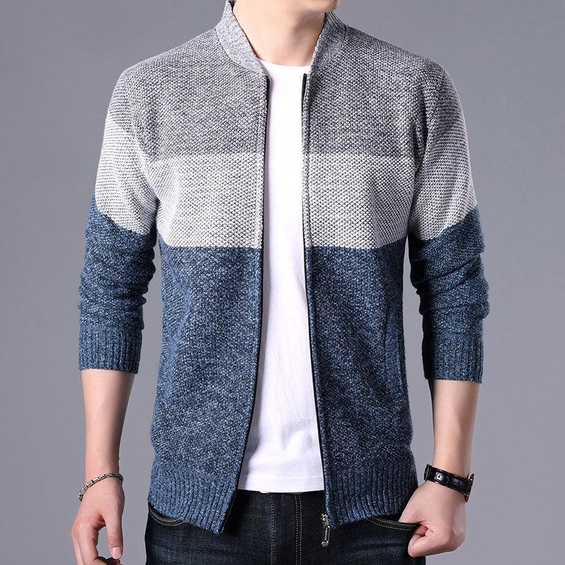 Autumn Winter Slim Fit Fleece Jacket (multi varied)