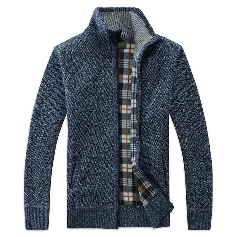 Autumn Winter Slim Fit Fleece Jacket (multi varied)
