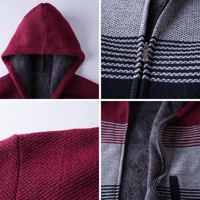 Autumn Winter Slim Fit Fleece Jacket (multi varied)