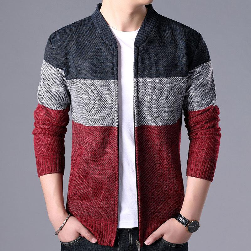 Autumn Winter Slim Fit Fleece Jacket (multi varied)
