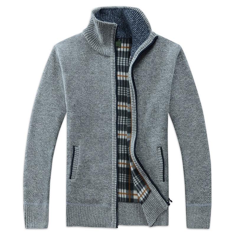 Autumn Winter Slim Fit Fleece Jacket (multi varied)