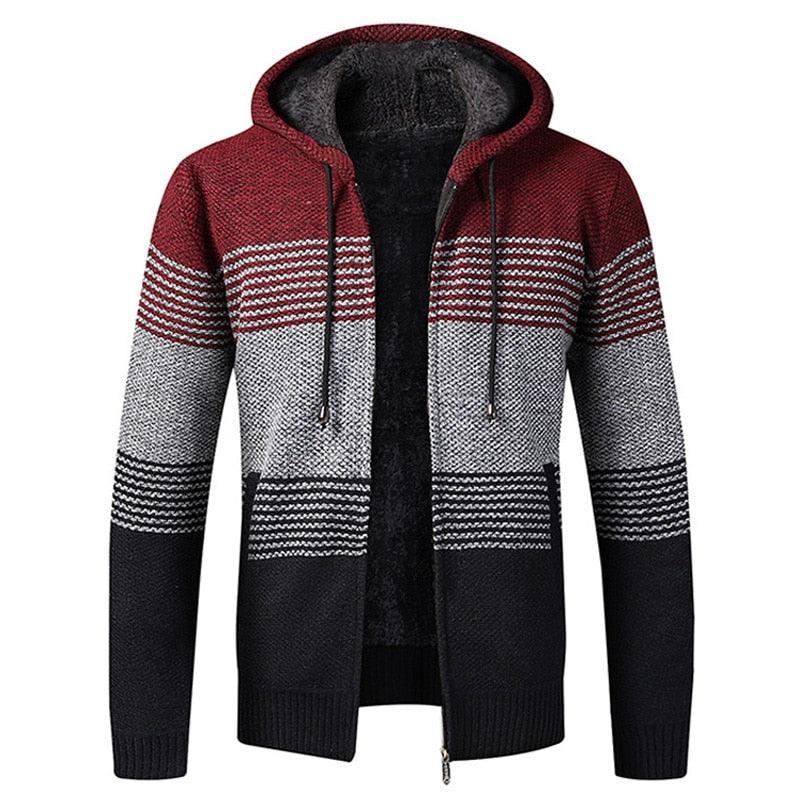 Autumn Winter Slim Fit Fleece Jacket (multi varied)