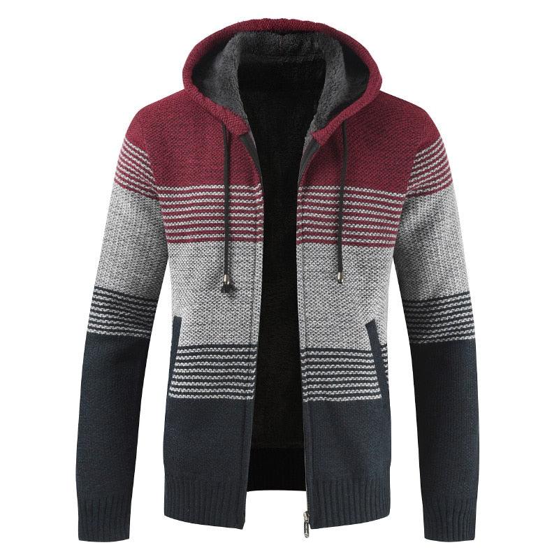Autumn Winter Slim Fit Fleece Jacket (multi varied)